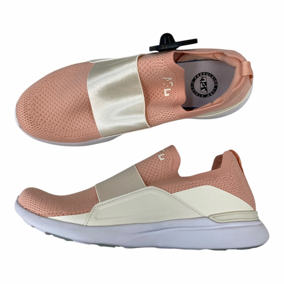 Shoes Athletic By APL In Pink, Size:9.5