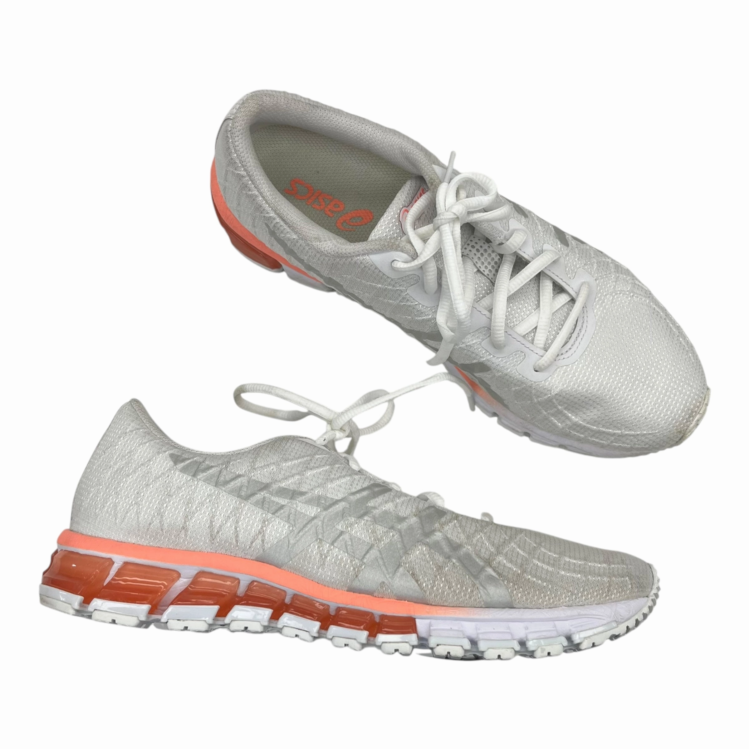 Shoes Athletic By Asics In White, Size:9
