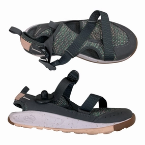 Shoes Athletic By Chacos In Green & Grey, Size:8