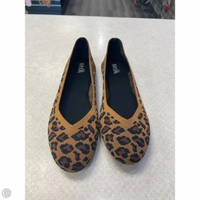 Shoes Flats By Mia In Animal Print, Size: 8.5