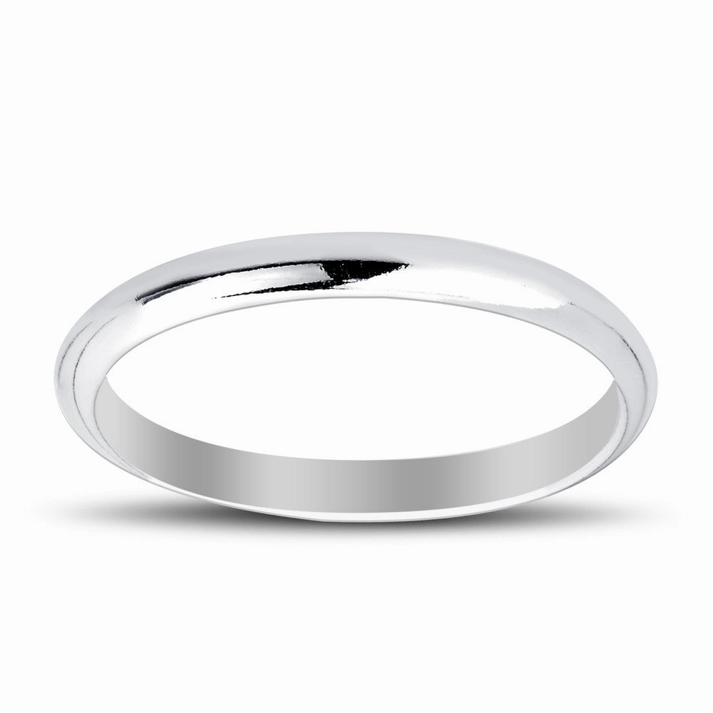 Sterling Silver 4mm Band Ring - R-04