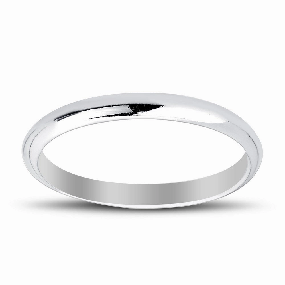 Sterling Silver 4mm Band Ring - R-04