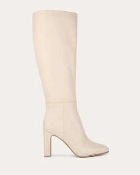STORMI KNEE BOOTS SAND LEATHER