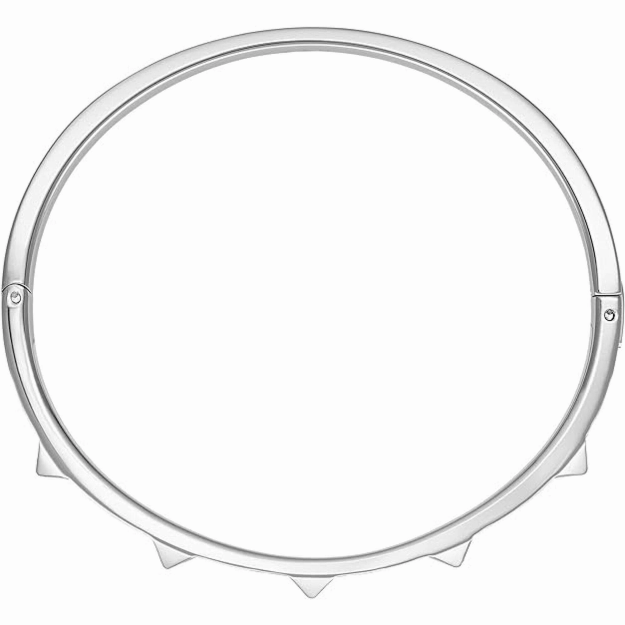 Swarovski Women's Bangle Bracelet - Tactic White Crystal Stainless Steel | 5472585