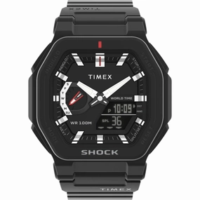 Timex Men's Watch - Command Encounter Analog-Digital Dial Black Strap | TW2V35600