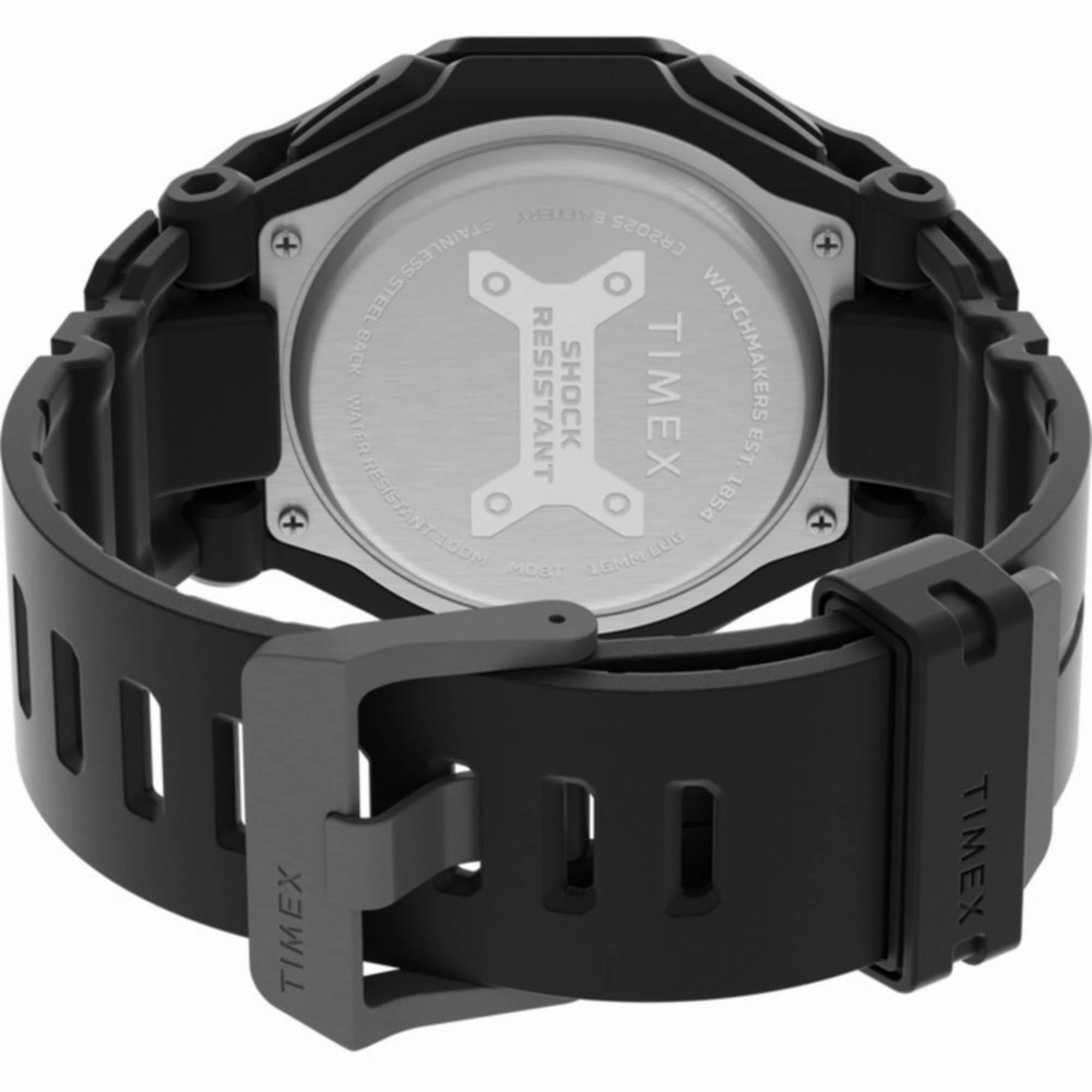 Timex Men's Watch - Command Encounter Analog-Digital Dial Black Strap | TW2V35600
