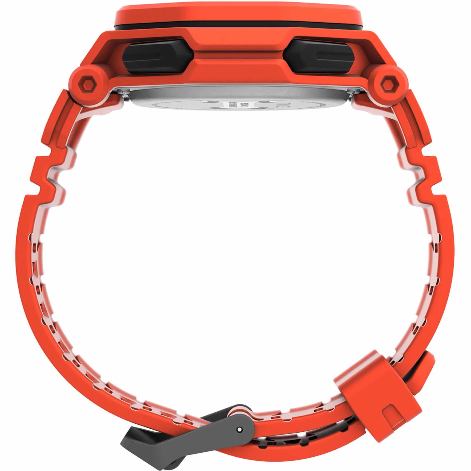 Timex Men's Watch - Command Encounter Chronograph Orange Rubber Strap | TW2V60000
