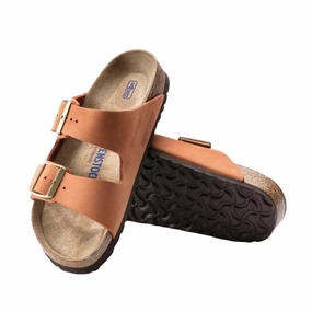 Women's Arizona Soft Footbed (Nubuck Leather) - Pecan