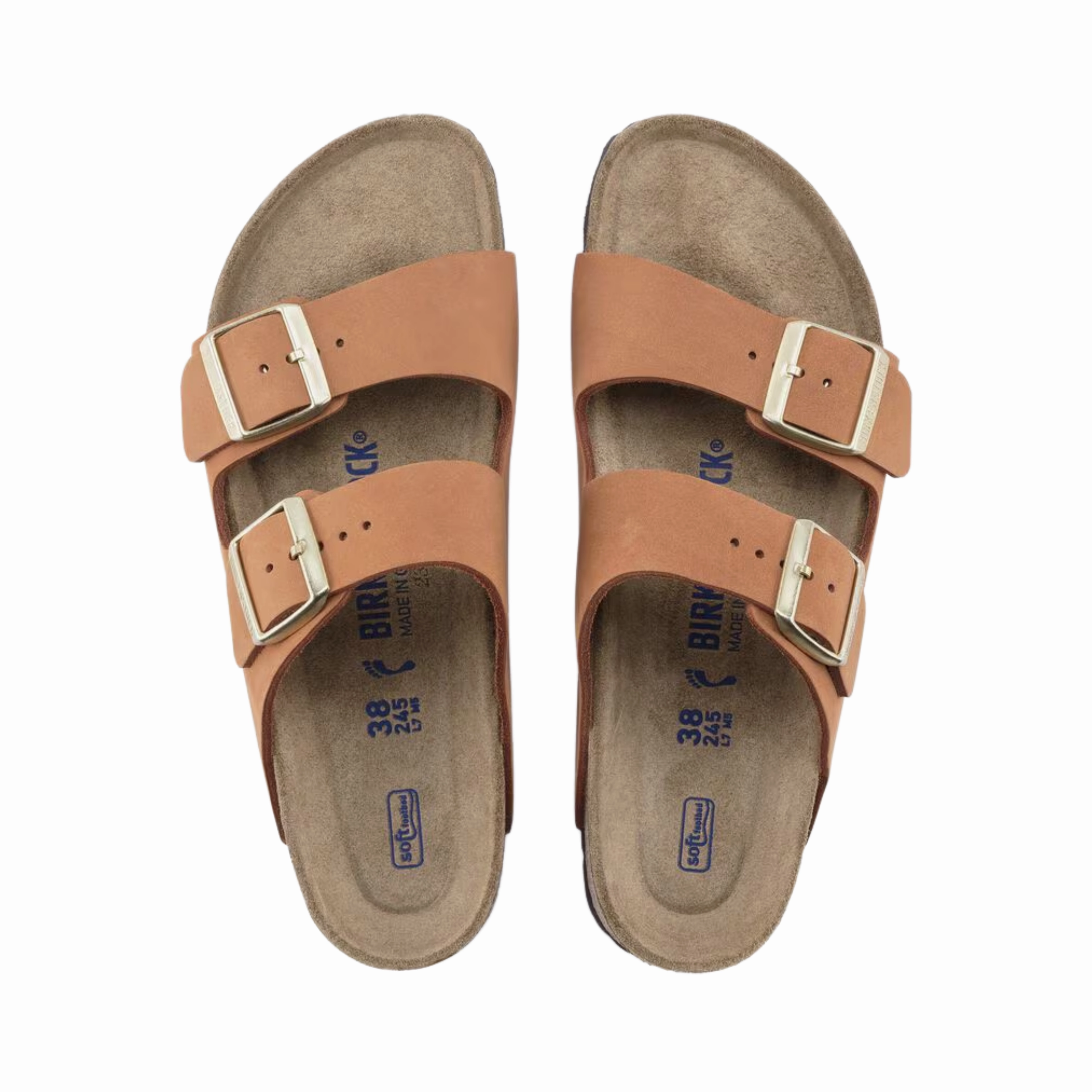 Women's Arizona Soft Footbed (Nubuck Leather) - Pecan