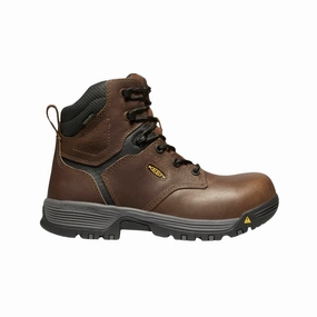 Women's Chicago 6-inch Waterproof (Carbon Toe) Boot - Tobacco/Black (Regular Width)