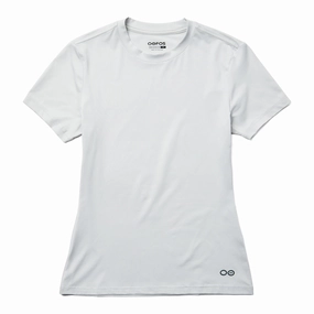Women's cOOl down T Shirt - Light Gray Heather