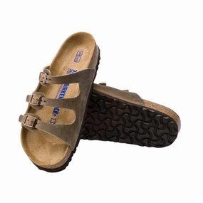 Women's Florida Soft Footbed (Oiled Leather) - Tobacco Brown