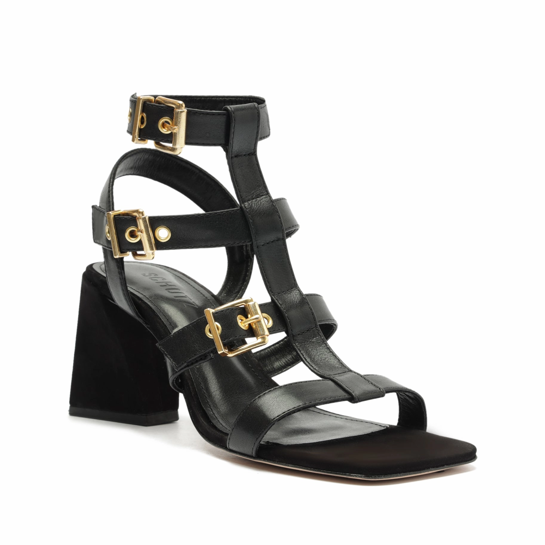 Yala Block Leather Sandal
