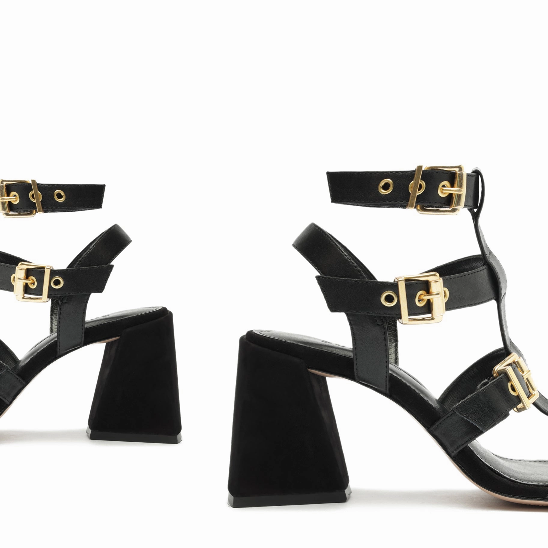 Yala Block Leather Sandal